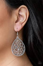 Load image into Gallery viewer, I'm Doing Vine Silver Earrings