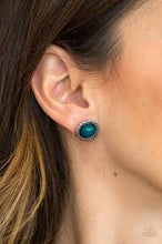 Load image into Gallery viewer, If the Boot Fits Blue Post Earrings