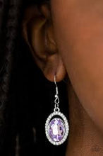 Load image into Gallery viewer, Imperial Shine-ness Purple Earrings