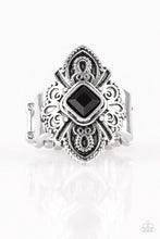 Load image into Gallery viewer, Impressive Trek Record Black Ring - Angie's $5.00 Bling