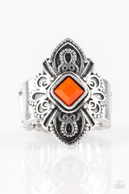 Ground Effect Orange Ring - Angie's $5.00 Bling
