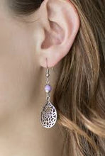 Load image into Gallery viewer, In Bloom Purple Earrings