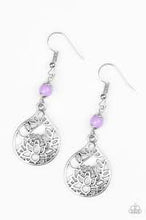 Load image into Gallery viewer, In Bloom Purple Earrings