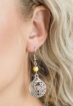 Load image into Gallery viewer, In Bloom Yellow Earrings