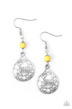 Load image into Gallery viewer, In Bloom Yellow Earrings