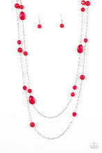 Load image into Gallery viewer, In Your Gleams Red Necklace