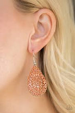 Load image into Gallery viewer, Indie Idol Orange Earrings