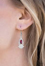 Load image into Gallery viewer, Infinite Shine Red Earrings