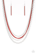 Load image into Gallery viewer, Intensely Industrial Red Necklace