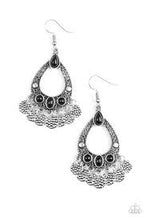 Load image into Gallery viewer, Island Escapade Black Earrrings