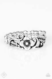 Island Haven Silver Skinny Band Ring