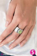 Load image into Gallery viewer, It's Not Easy Being A Princess Green Ring - Angie's $5.00 Bling