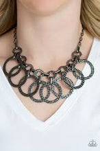 Load image into Gallery viewer, Jammin Jungle Black Necklace - Angie&#39;s $5.00 Bling