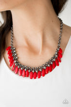 Load image into Gallery viewer, Jersey Shore Red Necklace