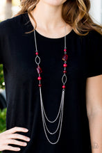 Load image into Gallery viewer, Jewel Jackpot Red Necklace
