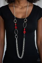 Load image into Gallery viewer, Jewel Jubilee Red Necklace