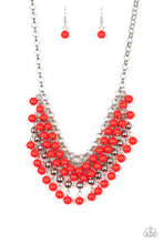 Load image into Gallery viewer, Jubilant Jingle Red Necklace