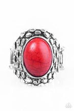 Load image into Gallery viewer, Jungle Glam Red Ring - Angie's $5.00 Bling