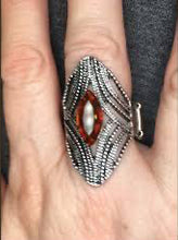 Load image into Gallery viewer, Jungle Jewel Orange Ring - Angie's $5.00 Bling