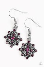 Load image into Gallery viewer, Just Queenin Purple Earrings