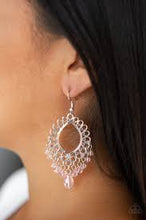 Load image into Gallery viewer, Just Say Noir Pink Earrings