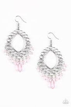 Load image into Gallery viewer, Just Say Noir Pink Earrings