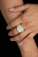 Load image into Gallery viewer, Kaboom Gold Ring - Angie's $5.00 Bling