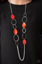 Load image into Gallery viewer, Kaleidoscope Coasts Red Necklace