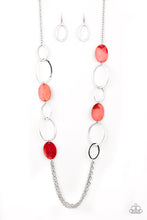 Load image into Gallery viewer, Kaleidoscope Coasts Red Necklace