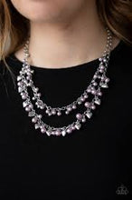 Load image into Gallery viewer, Kindhearted Heart Purple Necklace - Angie's $5.00 Bling