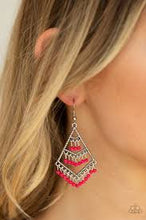 Load image into Gallery viewer, Kite Race Pink Earrings