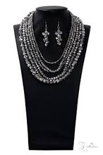 Load image into Gallery viewer, Knockout Silver Zi Necklace 2019
