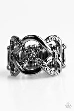 Load image into Gallery viewer, Lay on the Shimmer Black Ring - Angie's $5.00 Bling