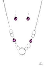 Load image into Gallery viewer, Lead Role Purple Necklace - Angie's $5.00 Bling