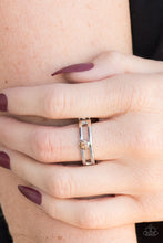 Load image into Gallery viewer, Lead the Line Brown Skinny Band Ring