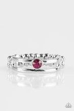 Load image into Gallery viewer, Lead the Line Pink Skinny Band Ring