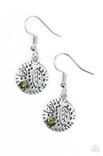 Load image into Gallery viewer, Leaf It To Chance Green Earrings