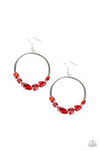 Load image into Gallery viewer, Legendary Luminescence Red Earrings
