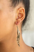 Load image into Gallery viewer, Let Down Your Wings Brass Earrings