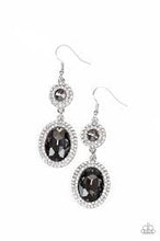 Load image into Gallery viewer, Let It Bedazzle Silver Earrings