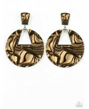 Load image into Gallery viewer, Let Heir Rip Brown Acrylic Earrings - Angie&#39;s $5.00 Bling