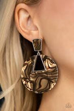 Load image into Gallery viewer, Let Heir Rip Brown Acrylic Earrings - Angie&#39;s $5.00 Bling