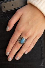 Load image into Gallery viewer, Let's Take It From the Pop Blue Ring - Angie's $5.00 Bling