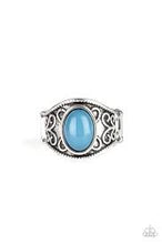 Load image into Gallery viewer, Let's Take It From the Pop Blue Ring - Angie's $5.00 Bling