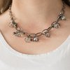 Load image into Gallery viewer, Lets Get This Fashion Show on the Road Black Necklace - Angie's $5.00 Bling