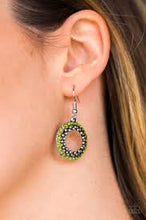 Load image into Gallery viewer, Light the Way Green Earrings