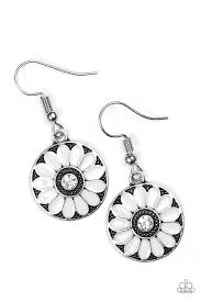 Lily Luau Silver Earrings