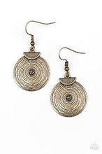 Load image into Gallery viewer, Lily of the Nile Brass Earrings