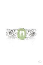 Load image into Gallery viewer, Limitless Luminosity Green Skinny Band Ring