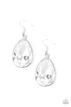 Load image into Gallery viewer, Limo Ride White Earrings